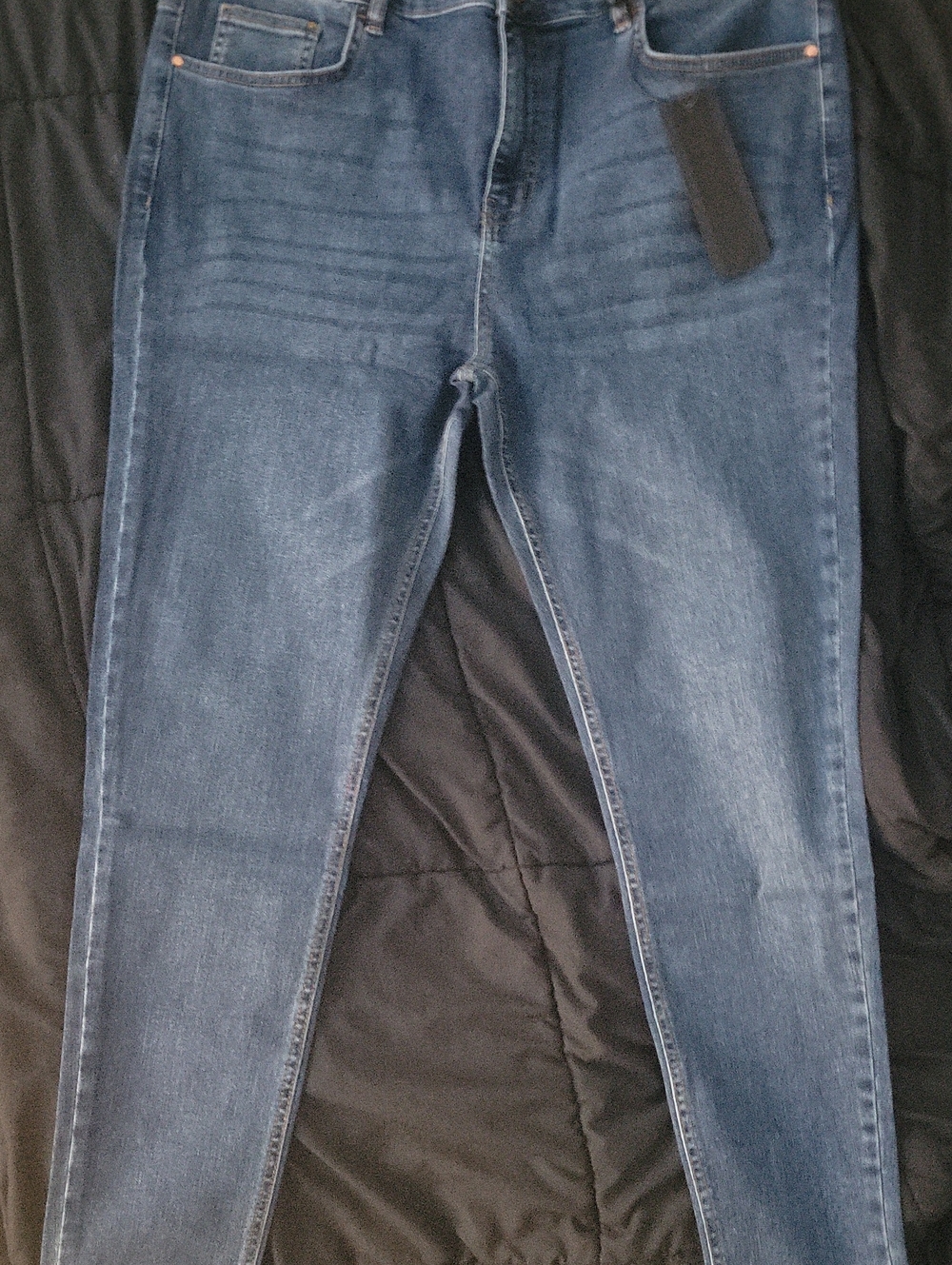 Men's  Dark Blue Stretch Skinny Jeans